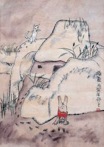 邵飞 1986年作 顽童